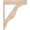 Ekena Millwork Funston Block Smooth Outlooker, Douglas Fir, 7 1/2"W x 32"D x 40"H OUT08X32X40FST05SDF - alternate 3
